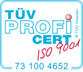 TÜV Logo ISO 9001